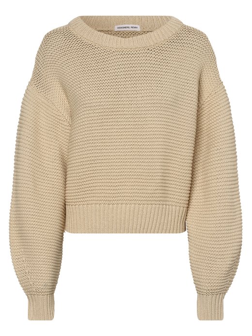 Sweter damski z dodatkiem lnu – Eva