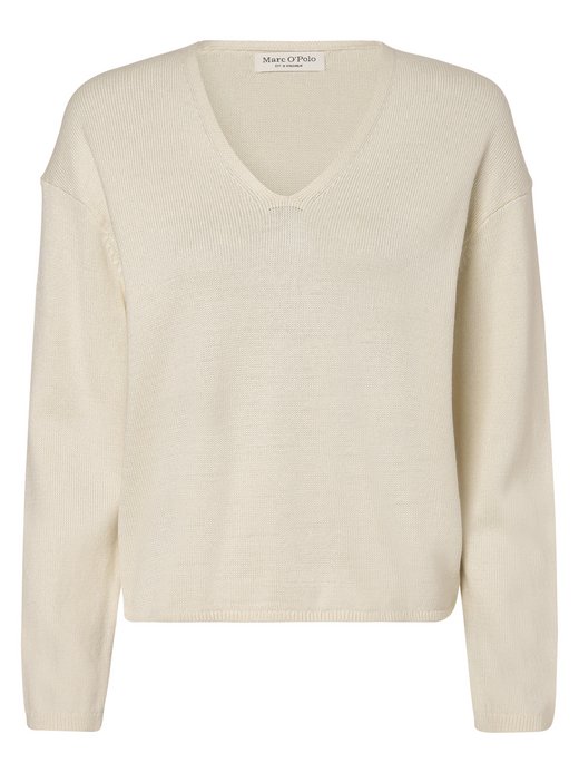 Sweter damski z dodatkiem lnu