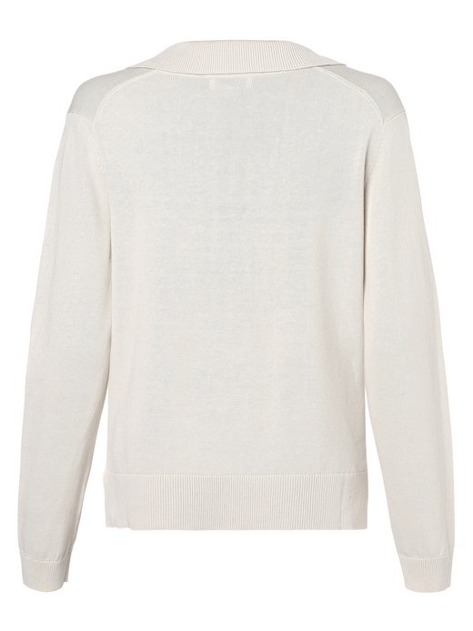 Sweter damski z dodatkiem lnu