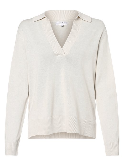 Sweter damski z dodatkiem lnu