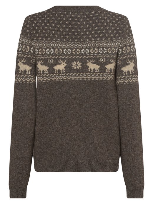 Sweter damski z domieszką wełny merino
