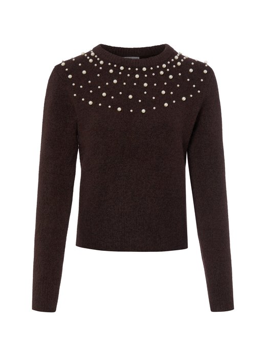Sweter damski z domieszką wełny