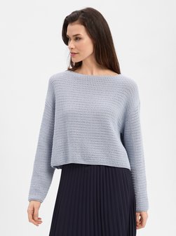 Sweter damski z dzianiny - Imenia_2