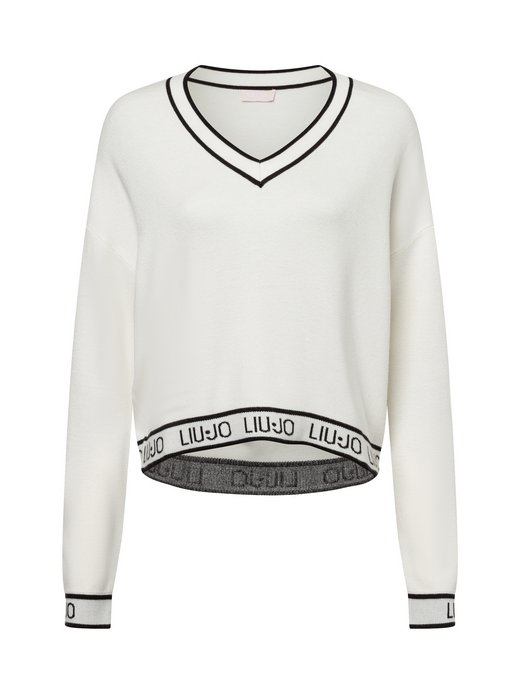 Sweter damski z dzianiny - Maglia