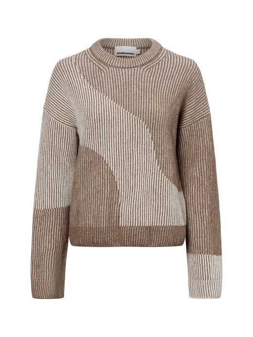 Sweter damski z dzianiny - Mayraa Vanise