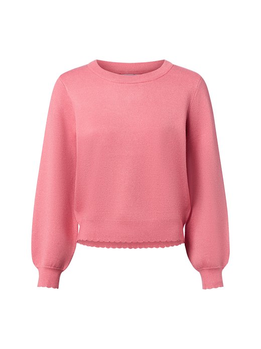 Sweter damski z dzianiny - Nubir Solid