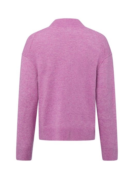 Sweter damski z dzianiny wykonany z wełny dziewiczej