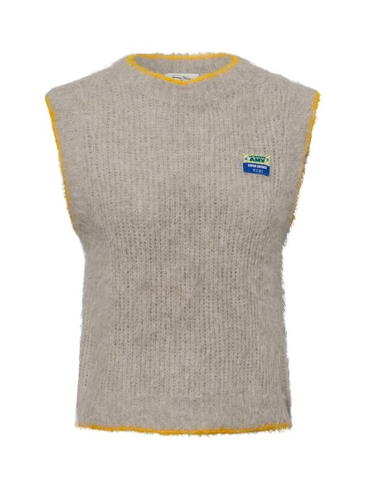 Sweter damski z dzianiny z alpaką - Bymi