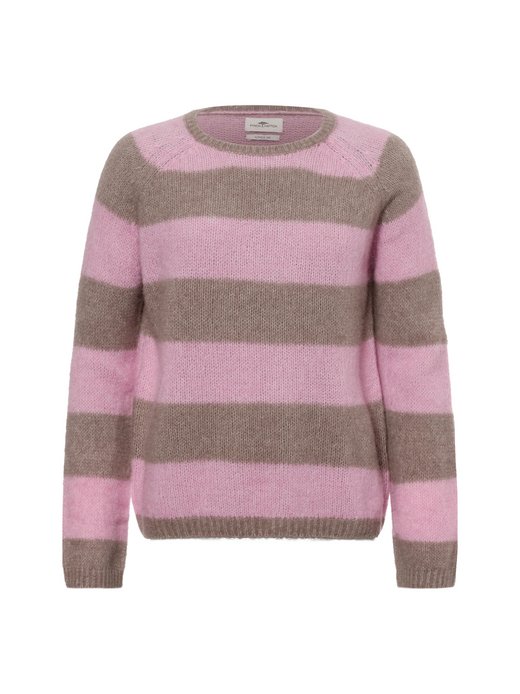Sweter damski z dzianiny z wełną alpaki