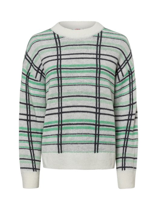 Sweter damski z dzianiny z zawartością alpaki