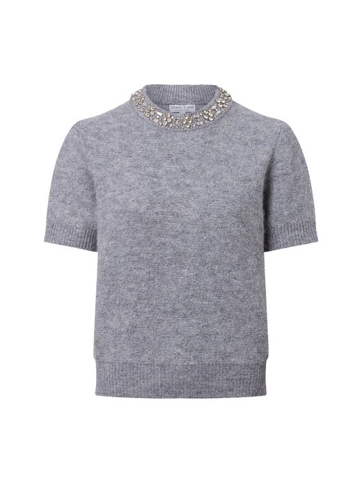 Sweter damski z dzianiny z zawartością alpaki