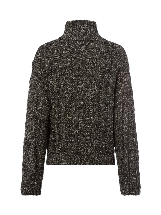 Sweter damski z dzianiny z zawartością alpaki