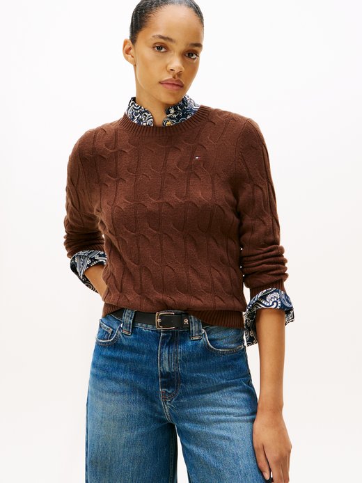 Sweter damski z dzianiny