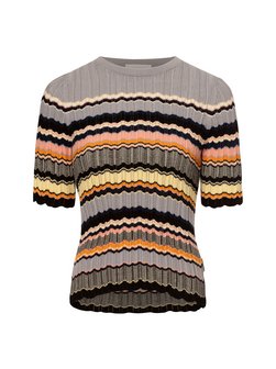 Sweter damski z haftem - Maaya