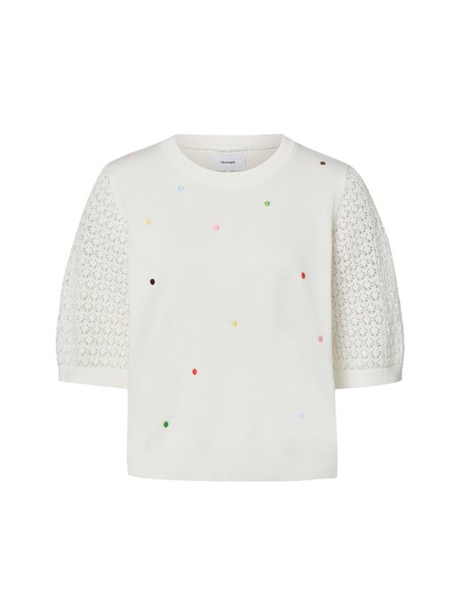 Sweter damski z krótkim rękawem - NULulo