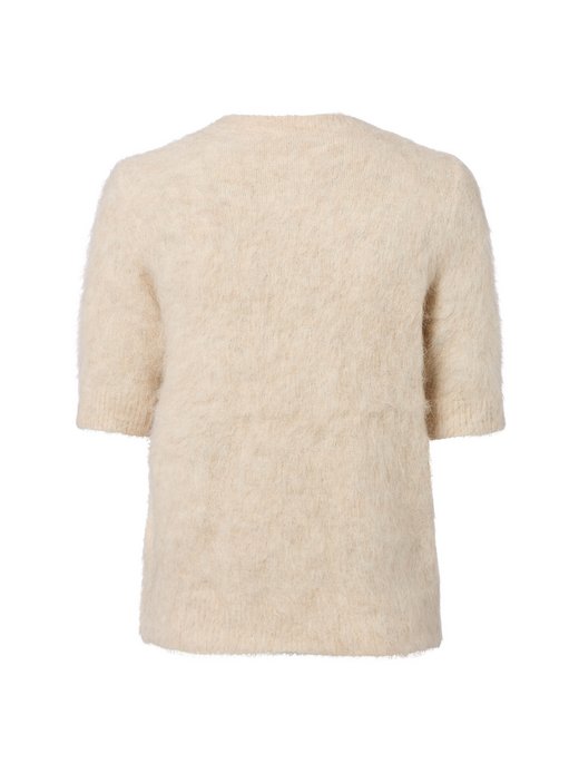 Sweter damski z krótkim rękawem z alpaką - Tuomi