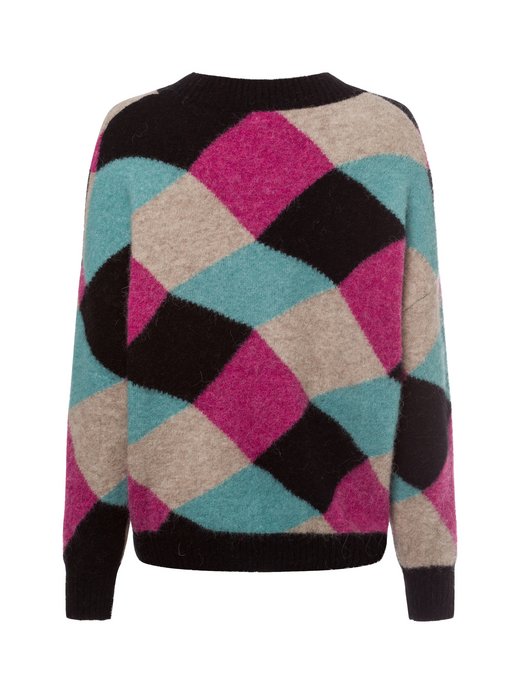 Sweter damski z zawartością alpaki