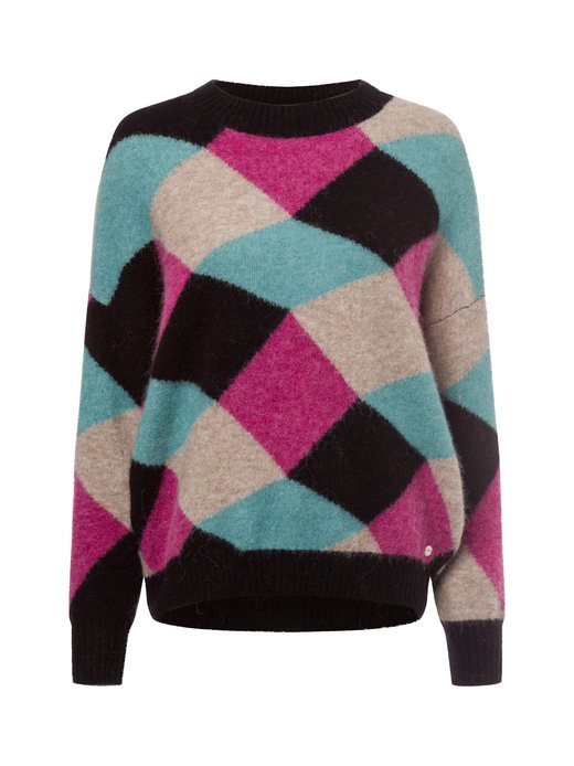 Sweter damski z zawartością alpaki