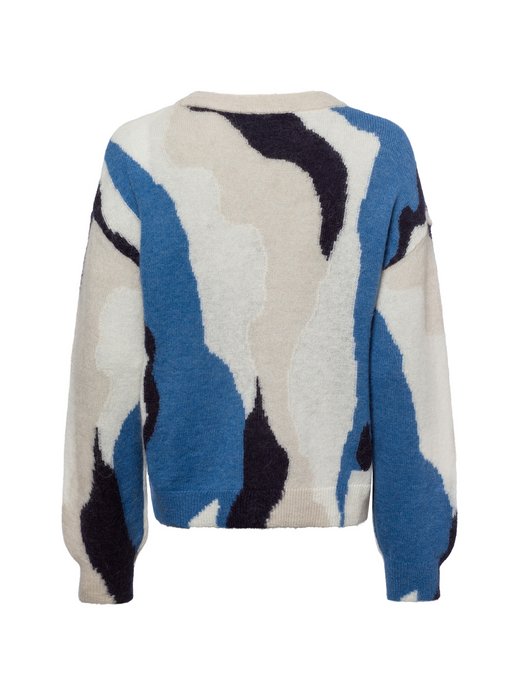 Sweter damski z zawartością alpaki