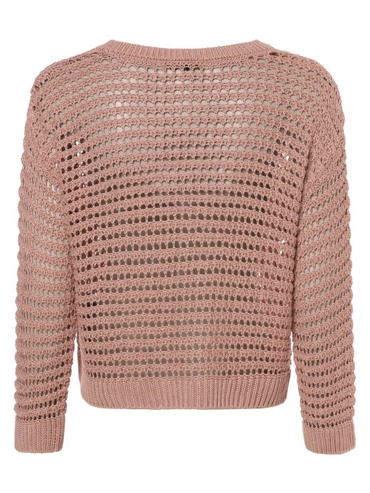Sweter damski z zawartością lnu