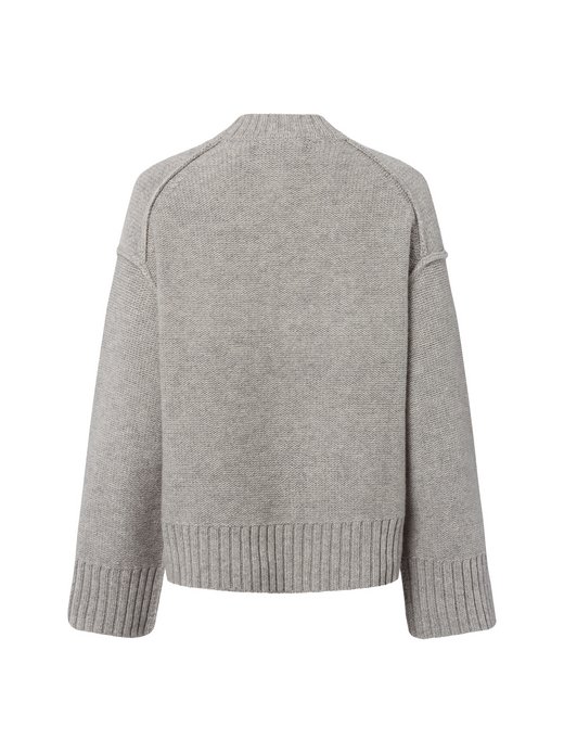 Sweter damski z zawartością wełny - Sakeiku