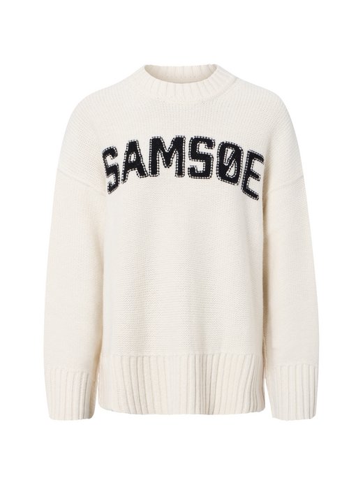 Sweter damski z zawartością wełny - Sakeiku