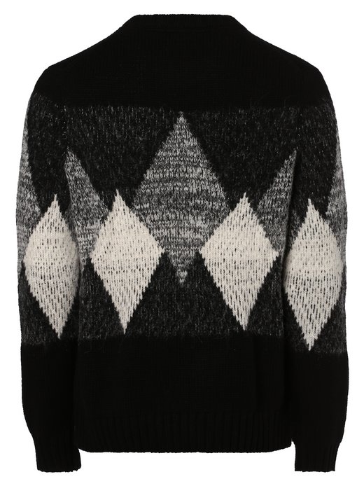 Sweter męski z dodatkiem alpaki