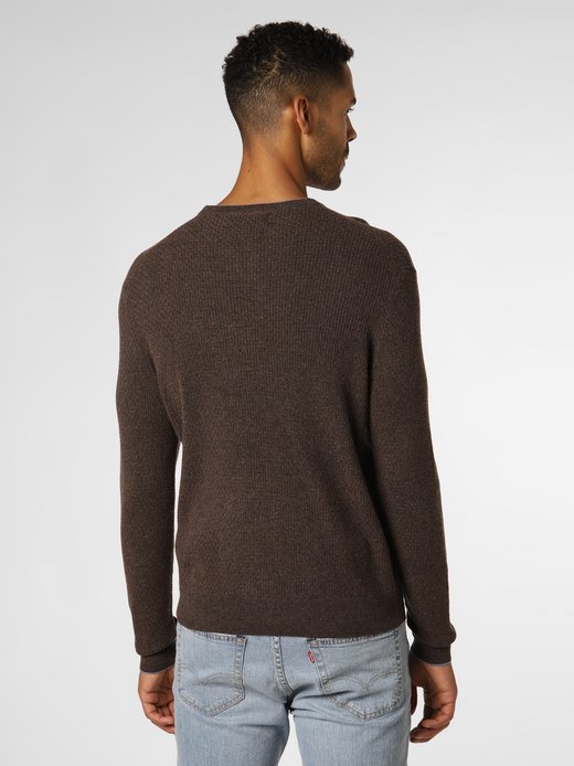 Sweter męski z dodatkiem kaszmiru
