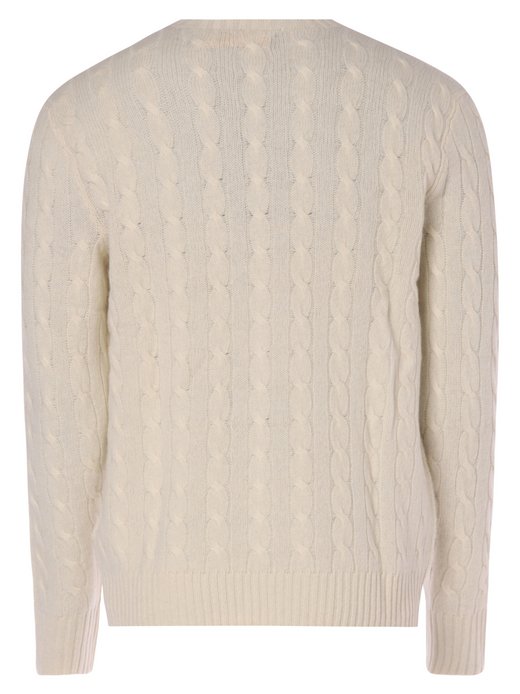 Sweter męski z dodatkiem kaszmiru