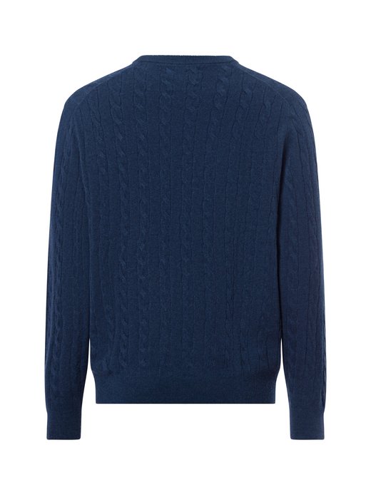 Sweter męski z dodatkiem kaszmiru