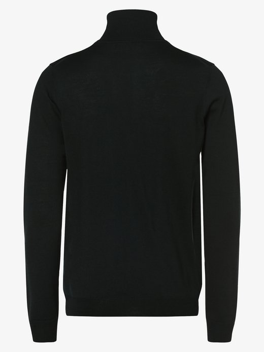 Sweter męski z dodatkiem wełny merino