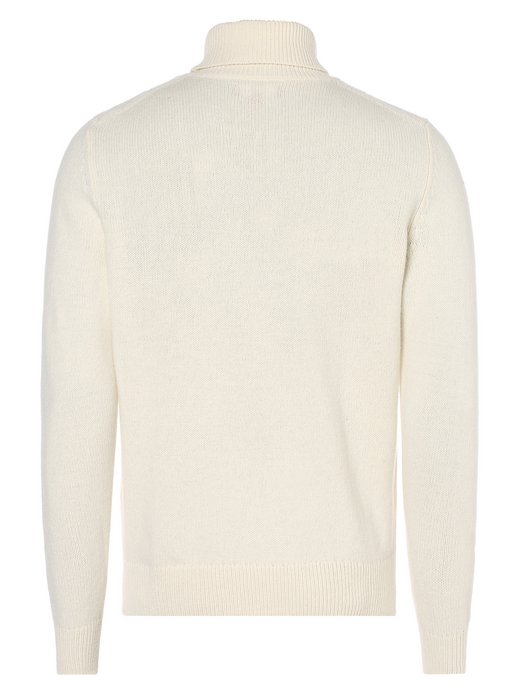 Sweter męski z dodatkiem wełny merino