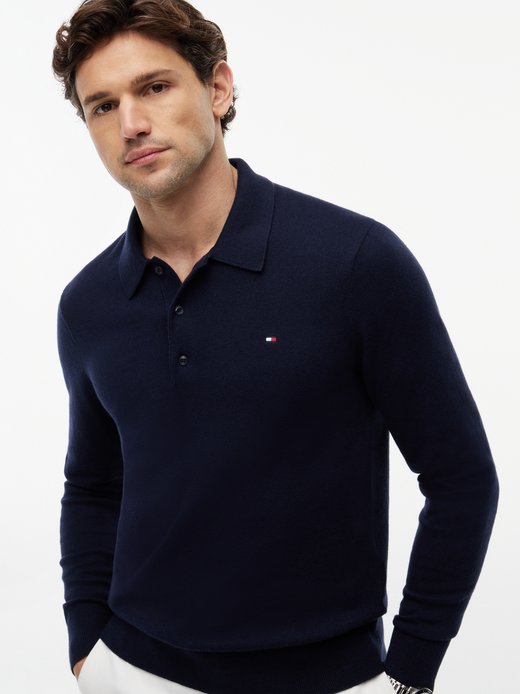 Sweter męski z zawartością kaszmiru
