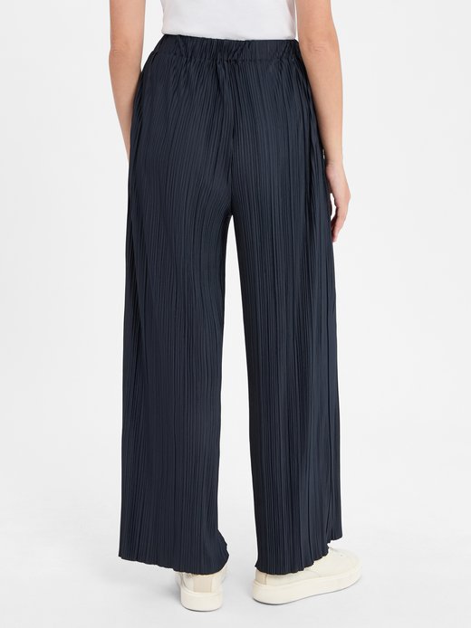 Szerokie spodnie damskie - Uma