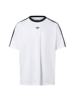 T-shirt męski - żakardowy dżersej