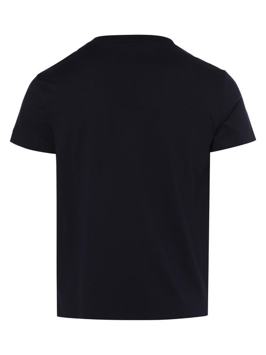 T-shirt męski - niestandardowy krój slim fit