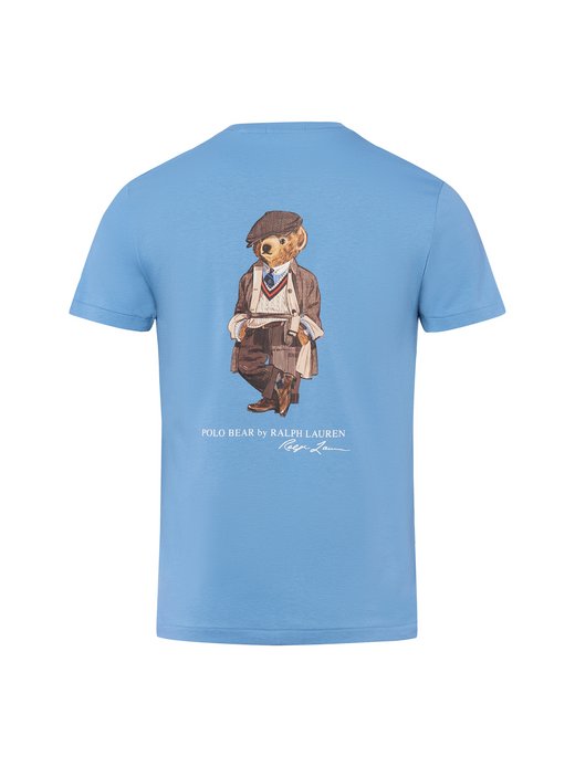 T-shirt męski - niestandardowy krój slim fit