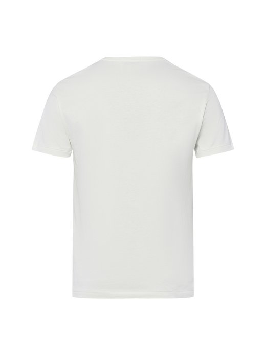 T-shirt męski - niestandardowy krój slim fit