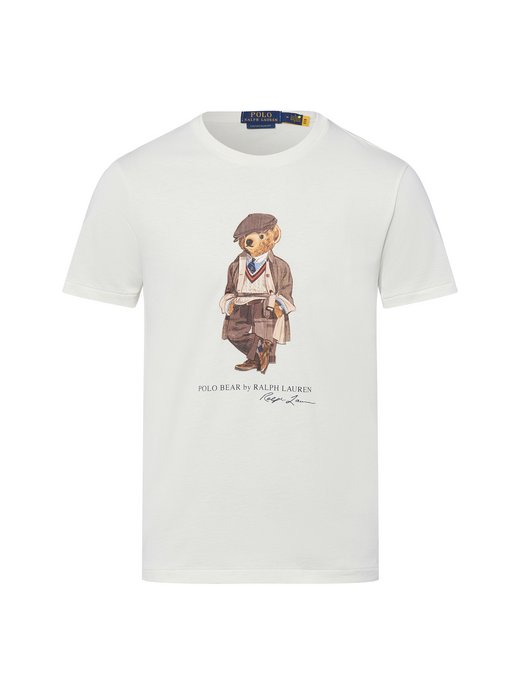 T-shirt męski - niestandardowy krój slim fit
