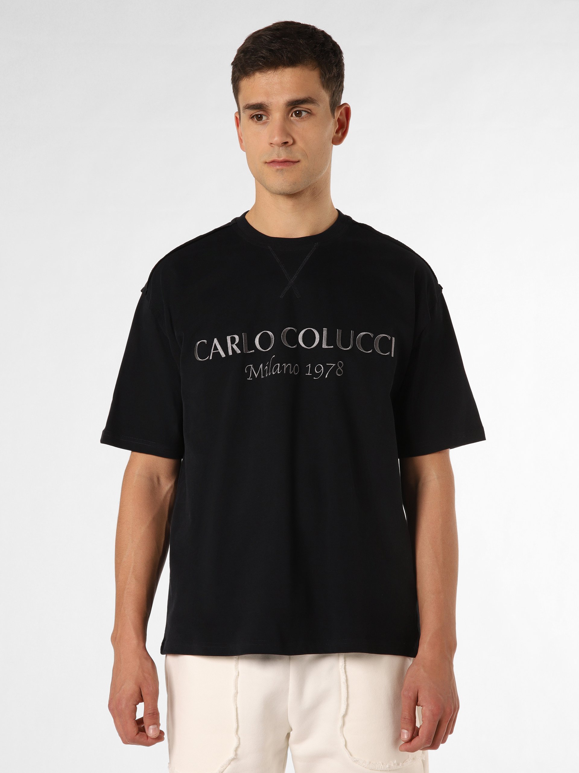 Carlo Colucci T shirt m ski kup online VANGRAAF.COM