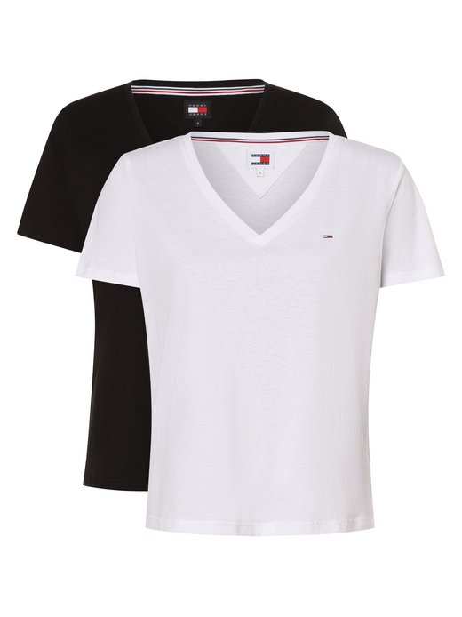 T-shirty damskie pakowane po 2 szt.