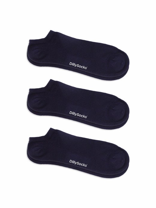 Unisex 3er-Pack Sneakersocken