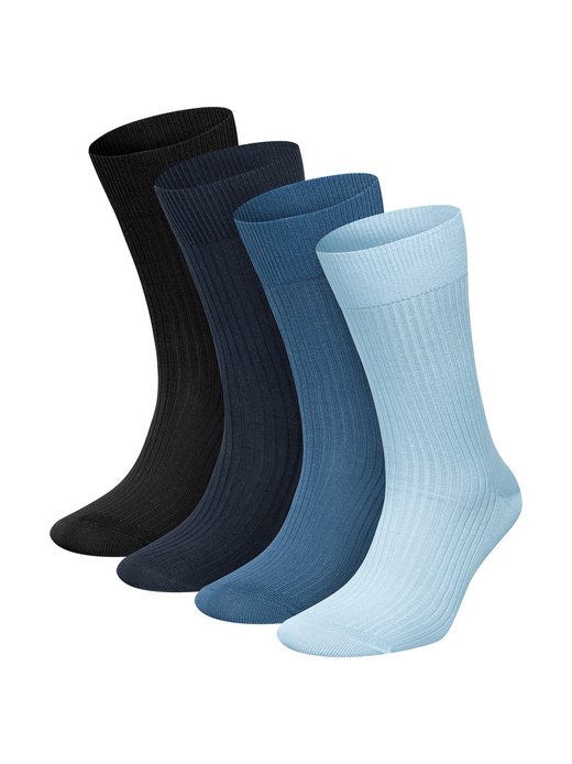 Unisex 4er-Pack Socken