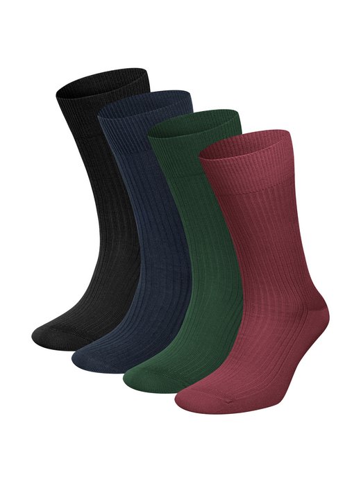 Unisex 4er-Pack Socken