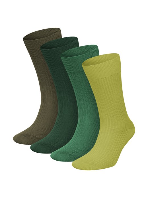 Unisex 4er-Pack Socken