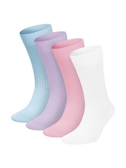 Unisex 4er-Pack Socken
