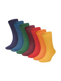Unisex 7er-Pack Socken