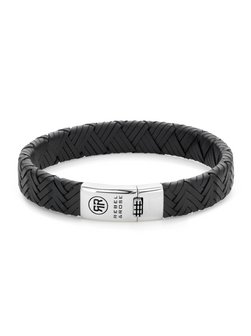 Artikelbild Unisex Armband von Rebel & Rose in schwarz uni
