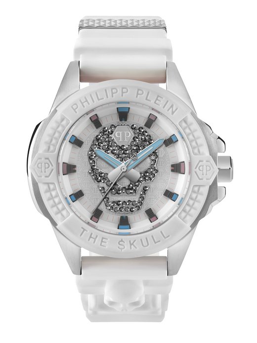 Unisex Armbanduhr  -  The White $kull