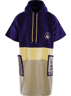 Artikelbild Unisex Badeponcho  -  Hoopa von Wave Hawaii in mehrfarbig bedruckt